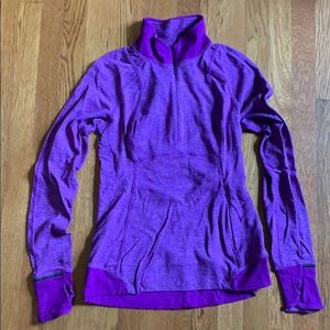 Lululemon Runderful 1/2 Zip Size 8